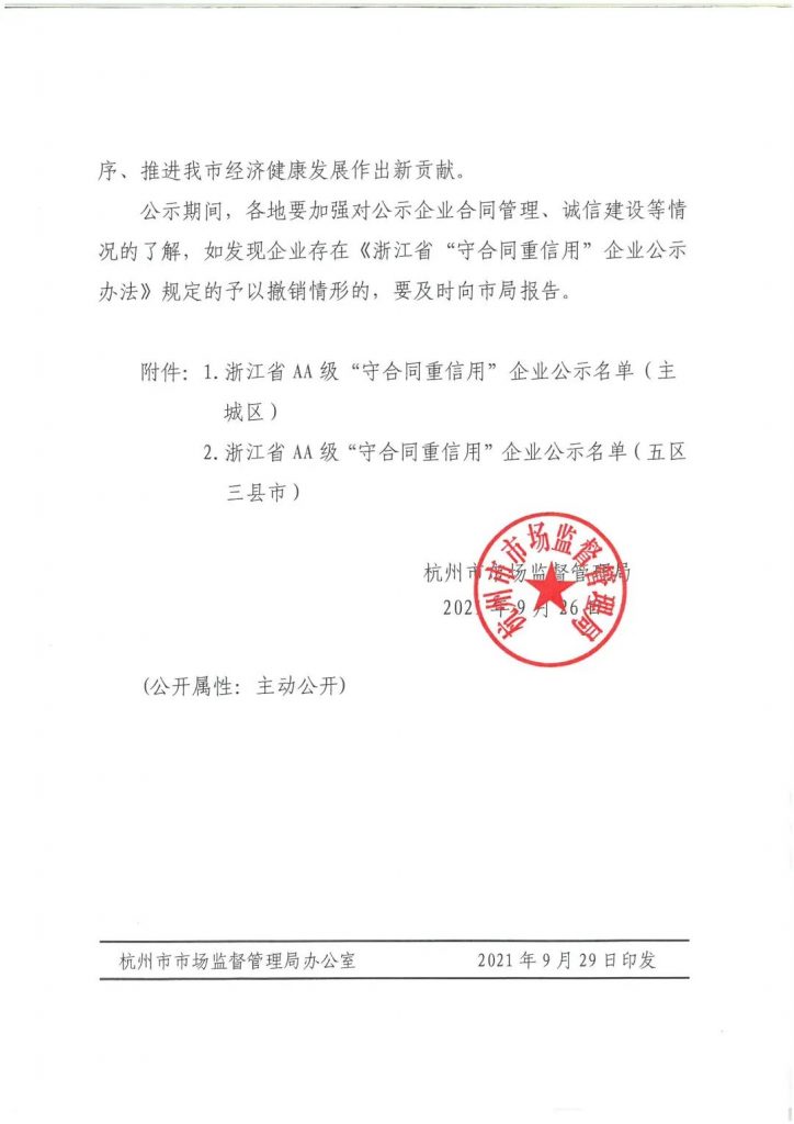 喜報： 一紙硬核的背書——三贏人力入選省AA級 “守合同重信用”企業(yè)